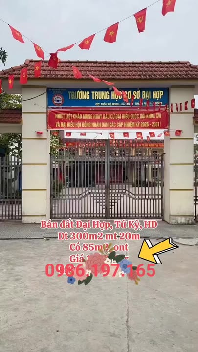 Bán Đất Nền 300m² Xã Tân Kỳ, Hải Dương - Sổ Đỏ Rõ Ràng