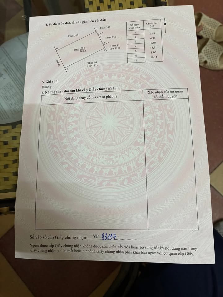 Đất Vàng Kim Sơn 128m² - Ô tô vào tận nơi, Sổ đỏ chính chủ