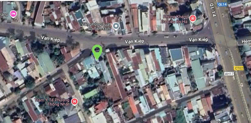 Bán Đất Tặng Nhà 716m² Mặt Tiền Vạn Kiếp, Pleiku - Giá 7 Tỷ