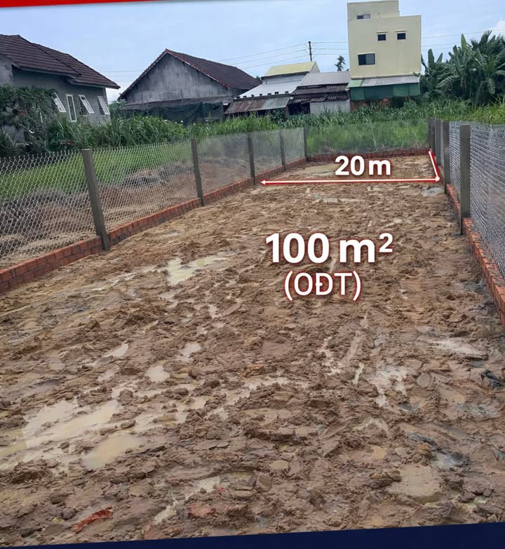 Đất Nền 100m² Quảng Phú, Quảng Ngãi - Sổ Hồng Sẵn, Giá Chỉ 6xx Triệu