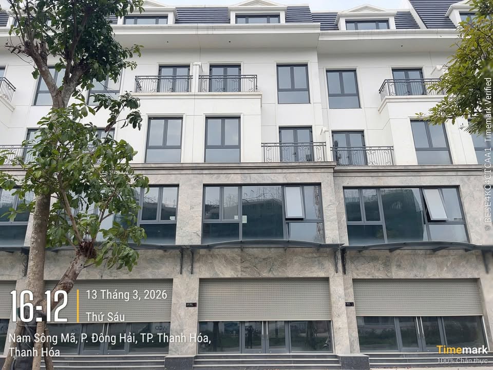 Shophouse Central Riverside, Thanh Hóa - 123.3m², Kinh doanh đắc địa