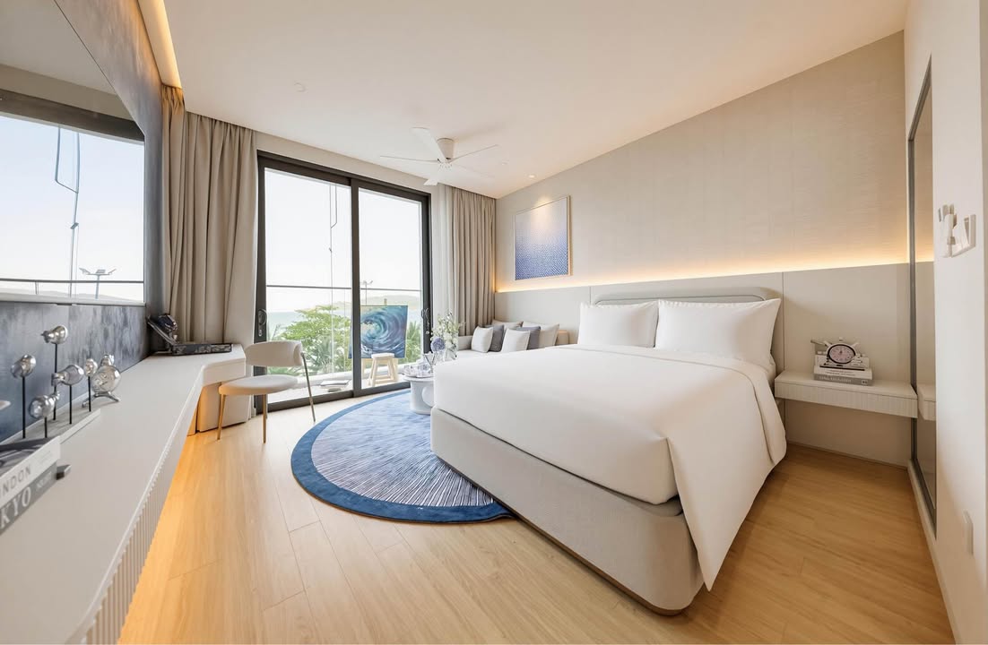Bán căn Studio Charmora City Nha Trang 35m² - View Sông Núi Thoáng Đãng