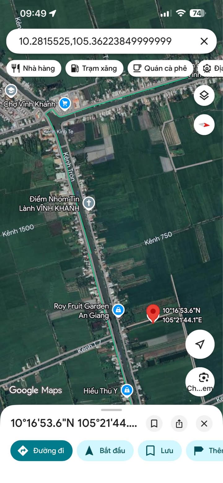 Bán Đất Farm 11.684m² Vĩnh Chánh, An Giang - Giá Tốt 2.5 Tỷ