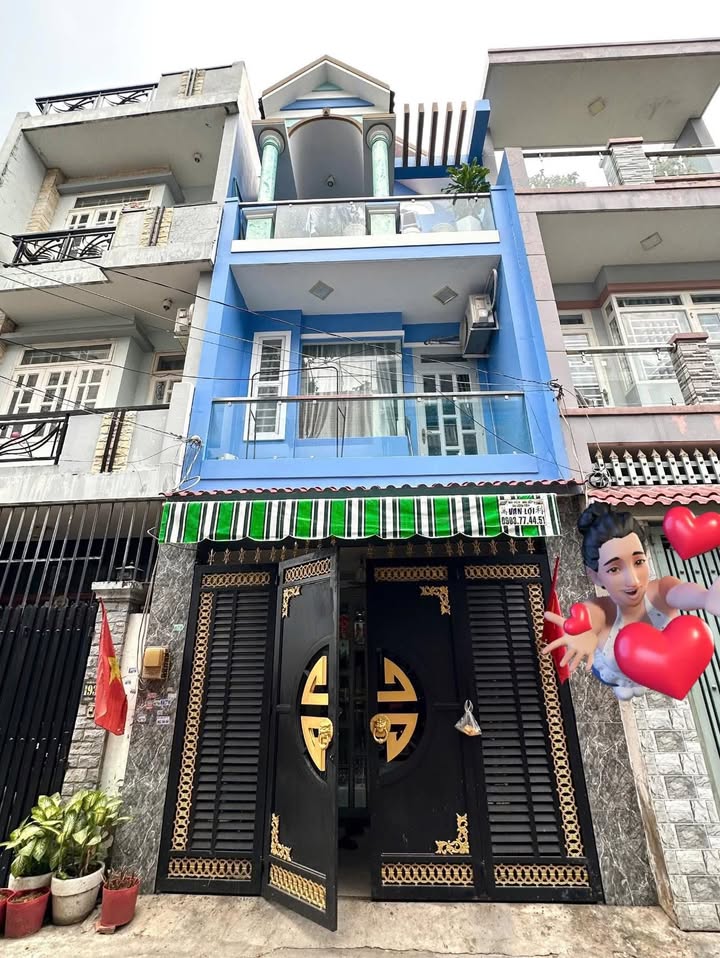 Nhà 46m² Đường Số 6, Bình Tân - Đúc 3 Tấm, 4PN, Giá 4.85 Tỷ