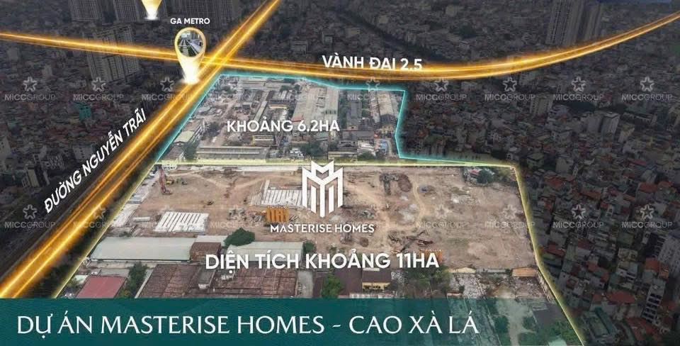 Chung cư Cao Xà Lái Nguyễn Trãi - 110.000m² Căn hộ 3PN Giá Thỏa Thuận