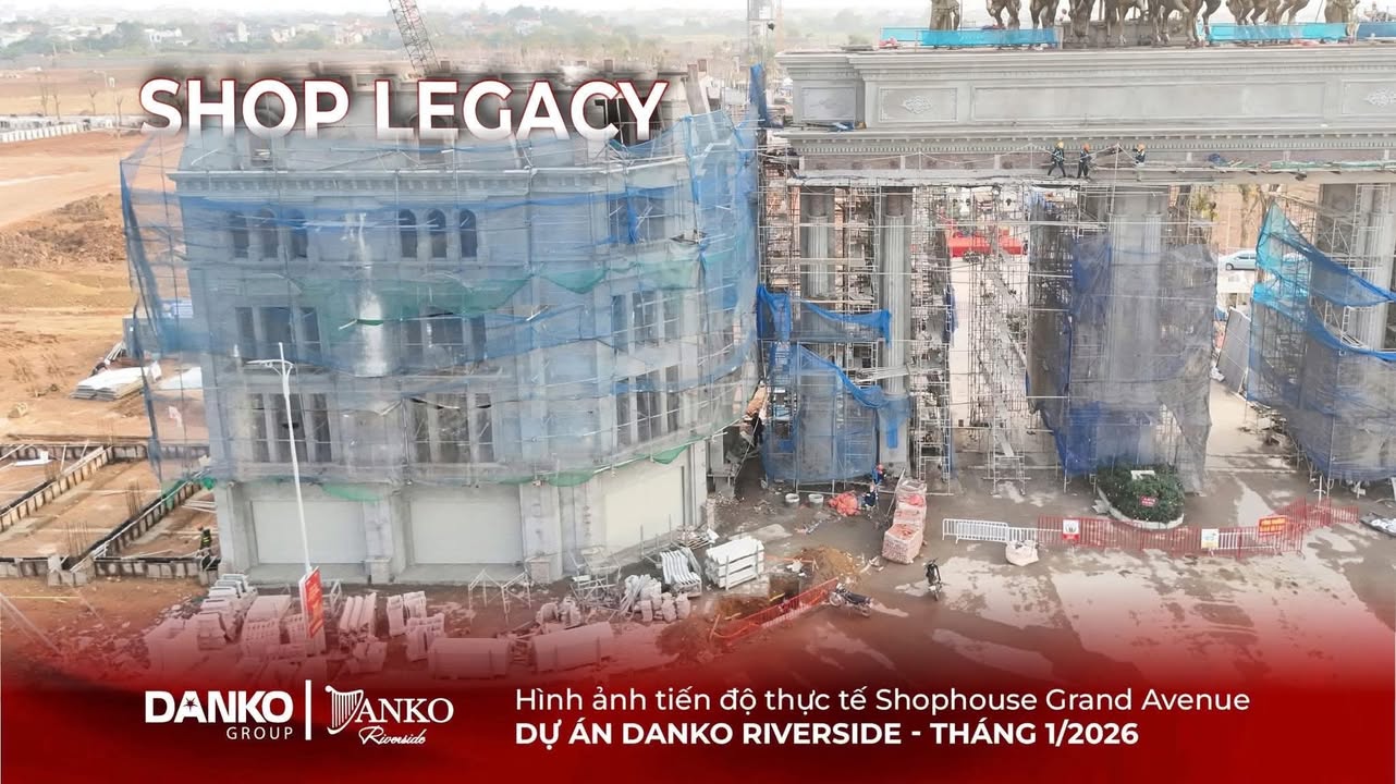 Shophouse Trần Hưng Đạo, Bắc Ninh 96m² - Kinh doanh đỉnh cao, giá đầu tư 1x tỷ