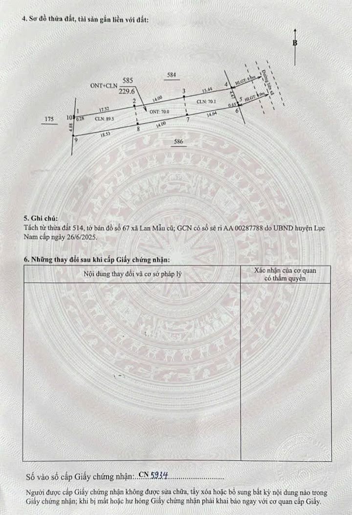 Đất thổ cư Lạng Giang 70m² - Kinh doanh đắc lợi, gần KCN