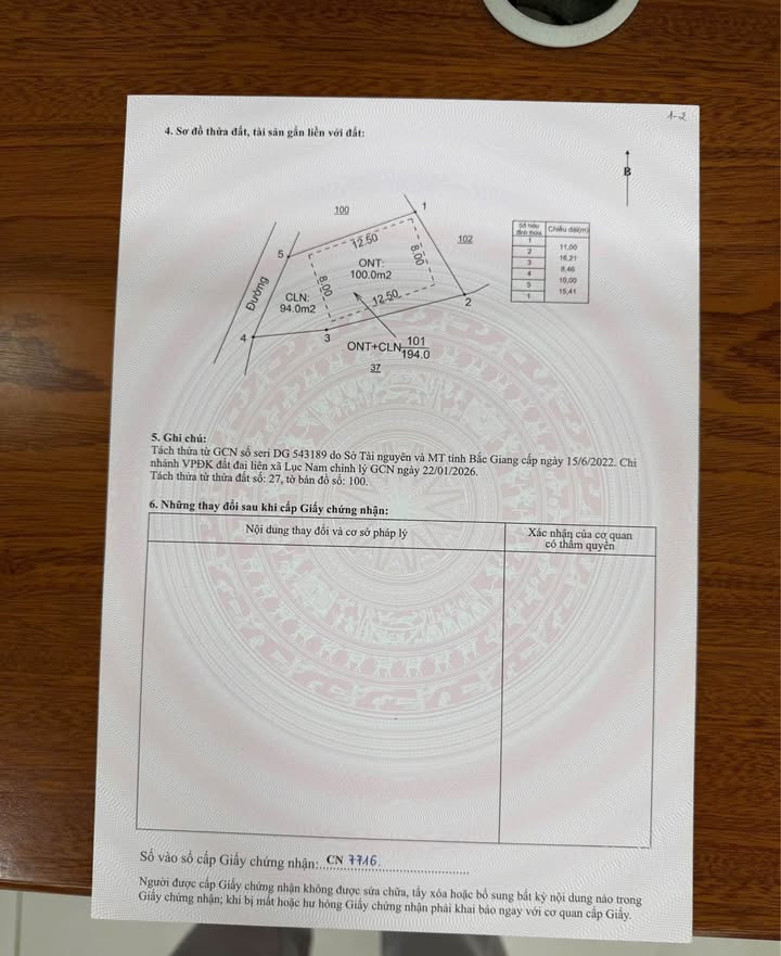 Đất nền Lục Nam, Bắc Giang - Sổ hồng sẵn, giá chỉ từ 3xx triệu/lô