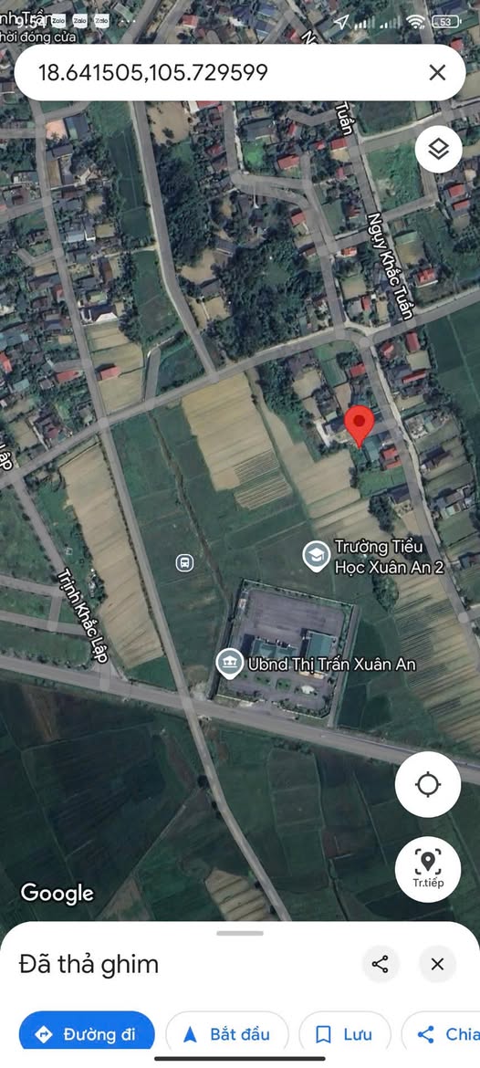 Bán đất 120m² Khối 9 Xuân An, Nghi Xuân - Sổ đỏ sẵn sàng, giá chỉ từ 1.x tỷ