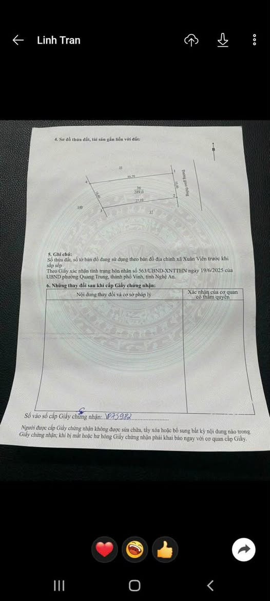 Đất Nền KCN Gia Lách, Nghi Xuân - 289m² - Đầu tư sinh lời