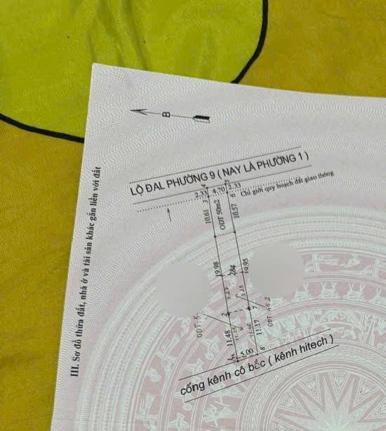 Bán Đất 197m² Đường Lộ Dal, Sóc Trăng - Sổ Thổ Cư, Hướng Đông Bắc