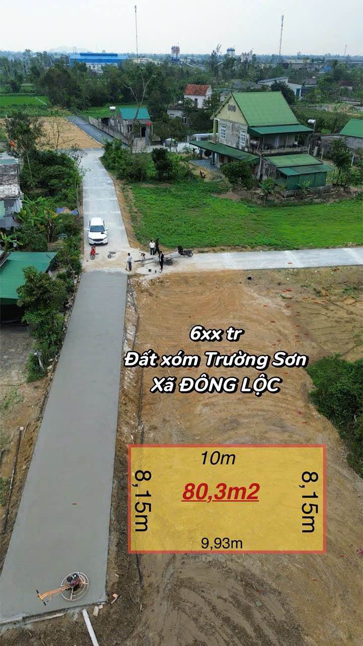 Đất Nền Thanh Chương Nghệ An 80.3m² - Sổ Đỏ Sẵn Sàng, Ô Tô Đậu Cửa