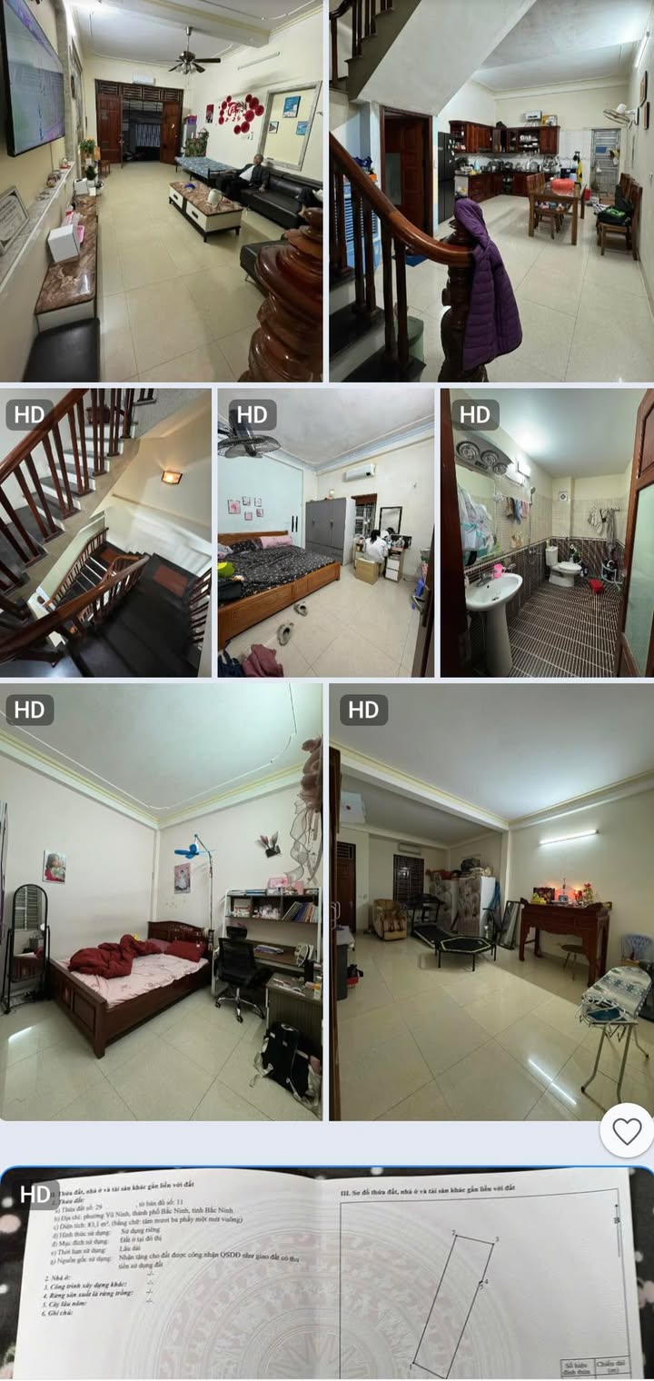 Nhà 3 Tầng Thổ Cư Trung Tâm Văn Hoá Kinh Bắc, Bắc Ninh - 83m² Kinh Doanh Tốt