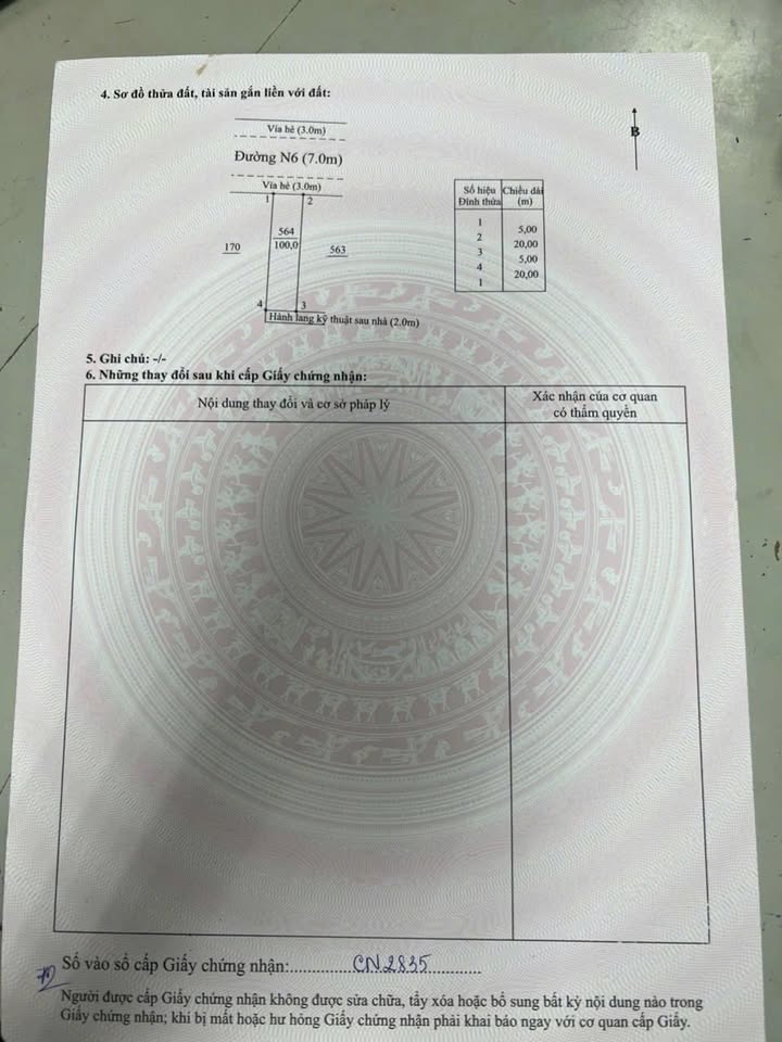 Đất thổ cư 100m² mặt tiền KNO, Tân Uyên - Sẵn sổ, kinh doanh tốt