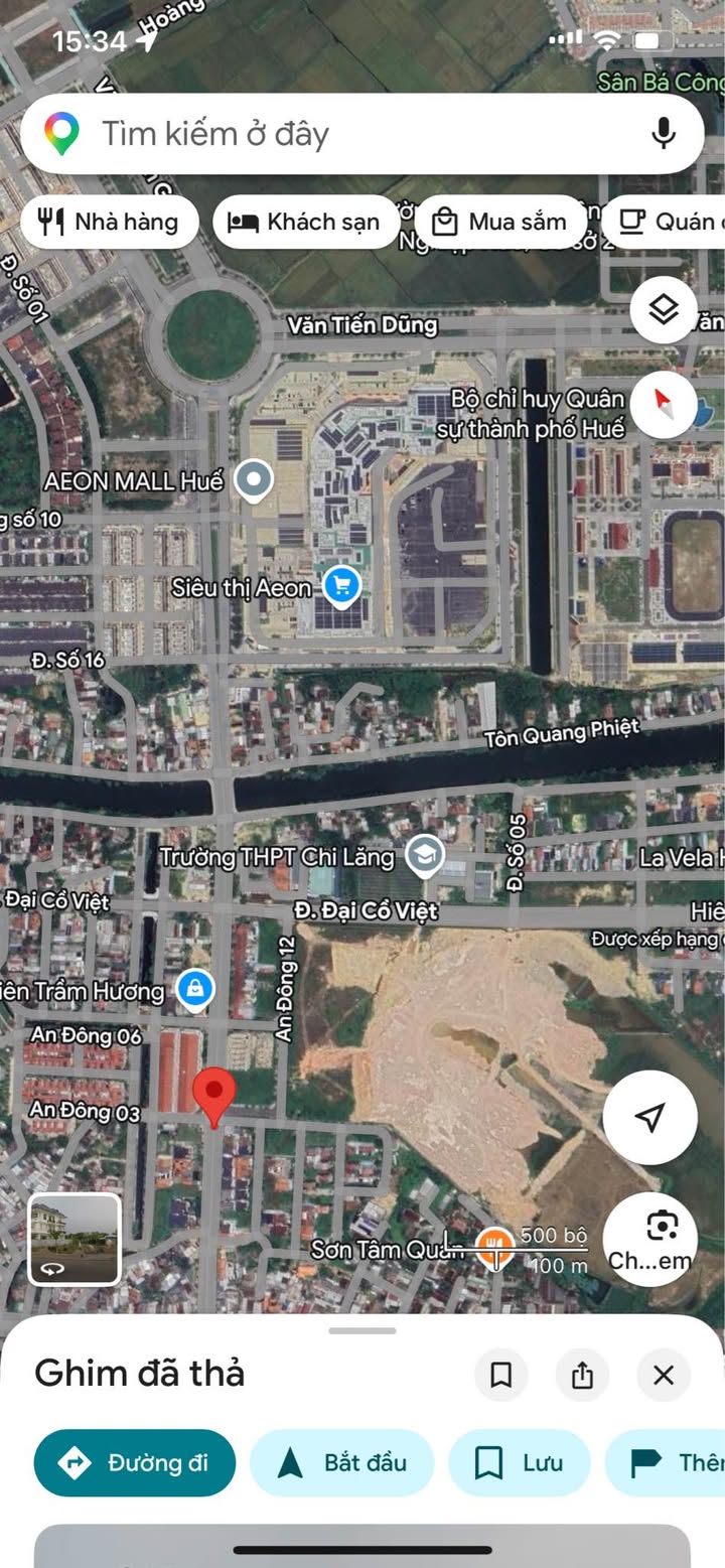 Bán Đất An Đông Villa Huế 90m² Giá 3.7 Tỷ - Cạnh Aeon Mall