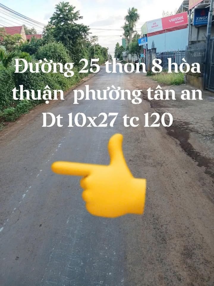 Đất Nền Thôn 8, Hòa Hiệp, Cư Kuin - 270m² Sổ Đỏ Sang Tên Nhanh