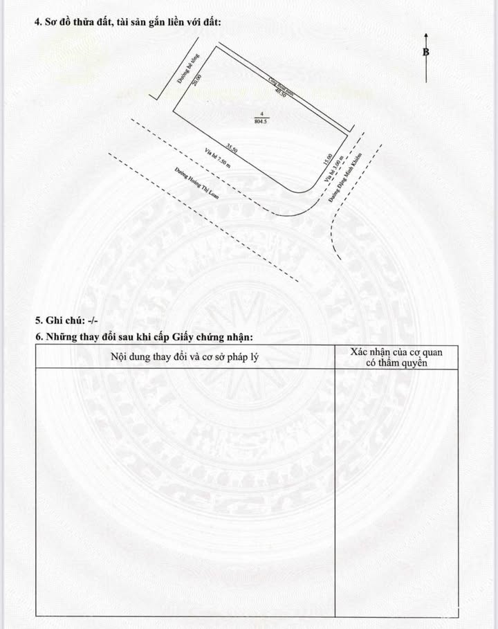 Bán Đất Góc 3 Mặt Tiền Hoàng Thị Loan, Đà Nẵng - 804m² TMDV