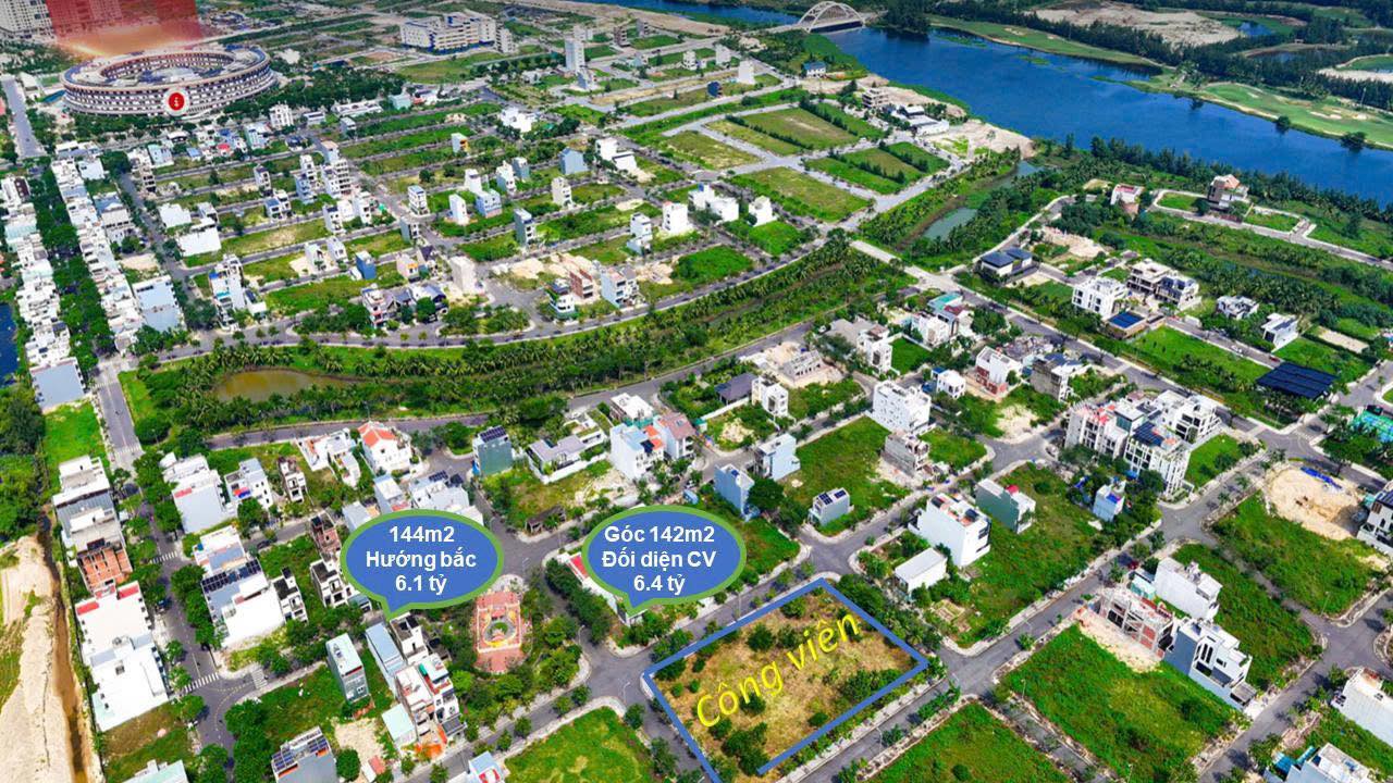 Đất FPT City Đà Nẵng 144m² Hướng Bắc - Giá Tốt 6.1 Tỷ