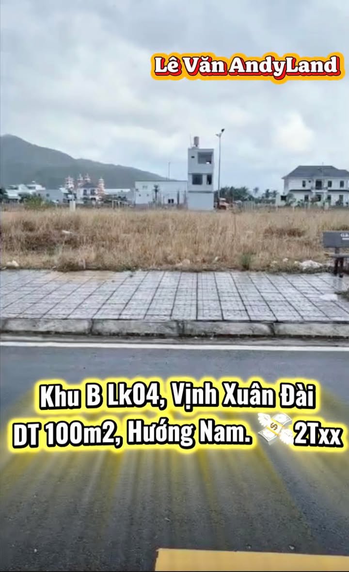 Bán Gấp Townhouse 100m² Mặt Tiền 16m, Phường Xuân Yên, Sông Cầu