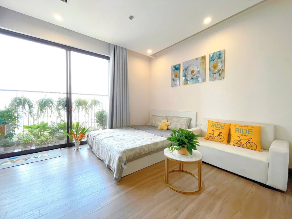 Cho thuê Studio Ecopark 29m² giá 5.5 triệu - Full nội thất, view đẹp