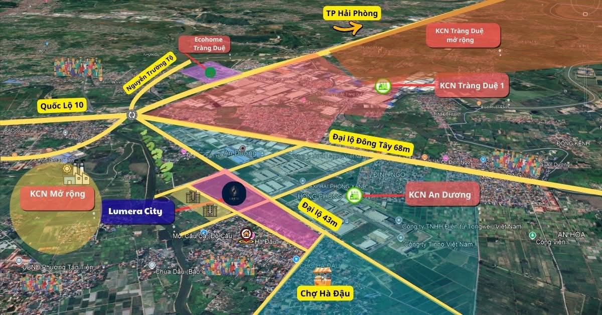 Đất nền Hồng Phong, An Dương, Hải Phòng - 75m² - Sẵn sàng đầu tư