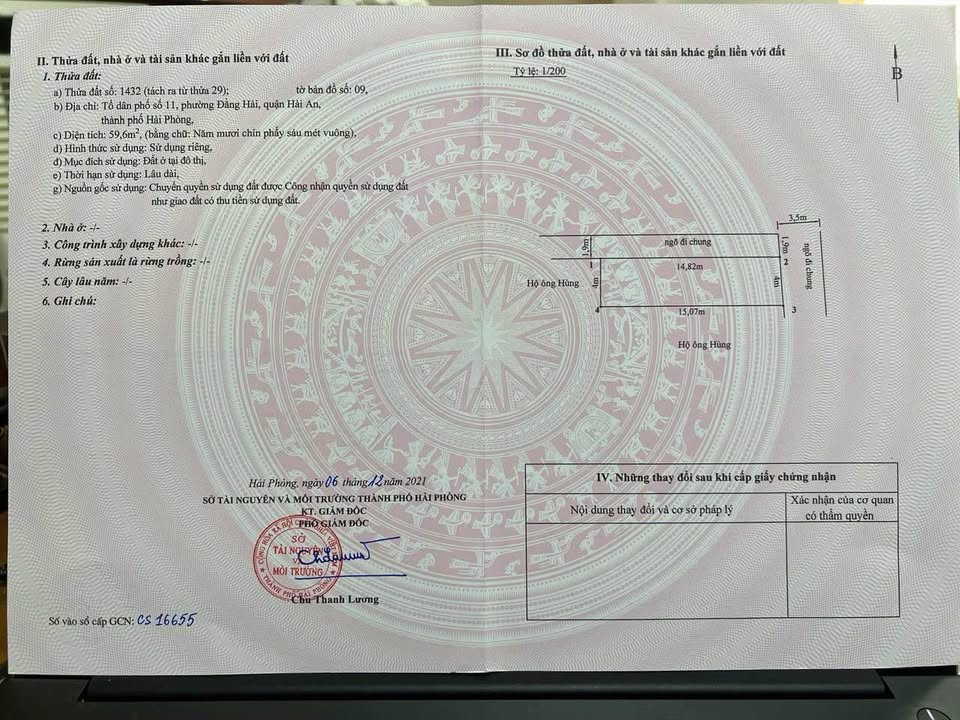 Đất Nền 60m² Hải An, Hải Phòng - Ngay Chợ Lũng Hoa, Kinh Doanh Đắc Lợi