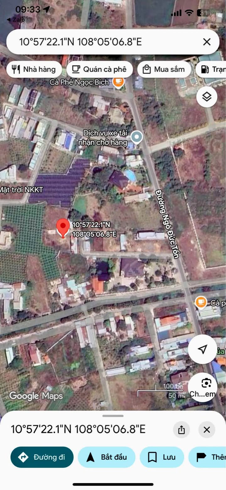 Bán đất La Gi 113m² gần Ngô Đức Tốn - Sổ sẵn, giá 950 triệu