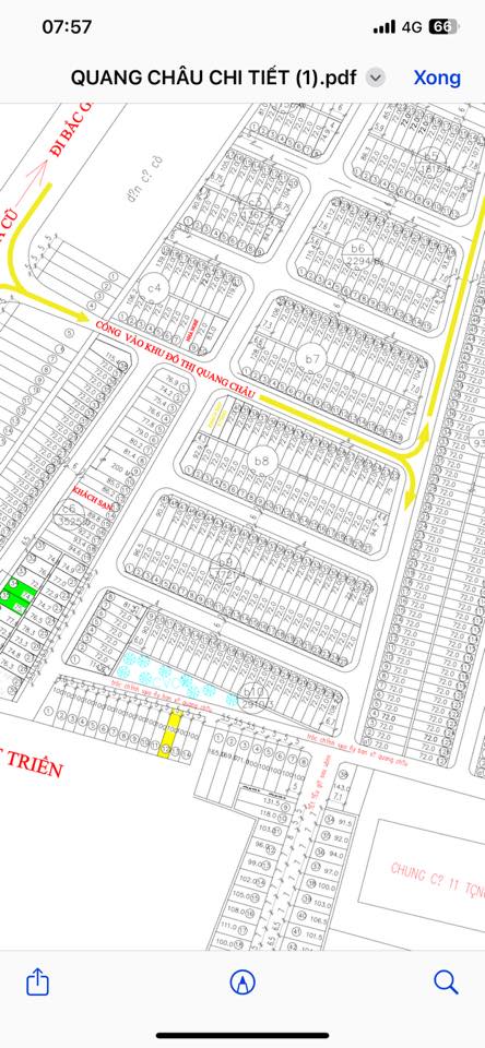 Đất nền Đồng Nhỏ Quang Châu - Lô Góc 2MT 91m² Giá Đầu Tư Hời