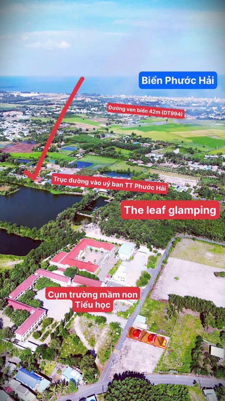 Đất Vườn Nghỉ Dưỡng View Hồ 600m² - Sát The LEAF GLAMPING Vũng Tàu