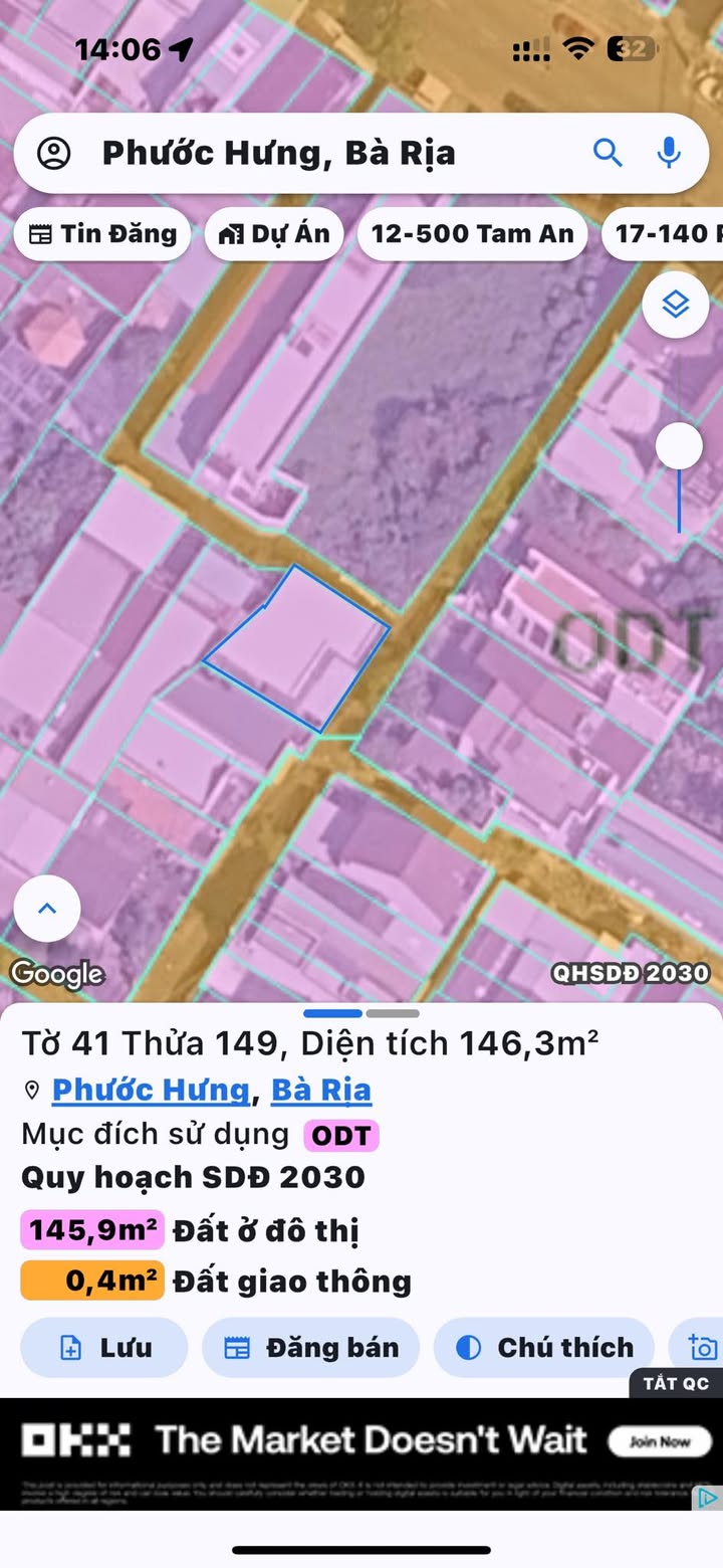 Nhà Cấp 4 Phước Hưng, Bà Rịa - 146m² Thổ Cư, Tách 2 Căn, Giá 3.5 Tỷ