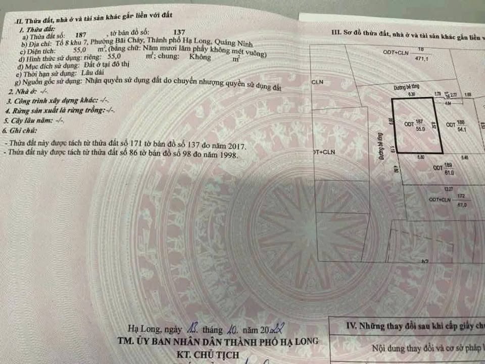 Bán Đất Mặt Đường 8 Làn Hà Khẩu, Hạ Long - 75m² Sổ Đỏ Lâu Dài