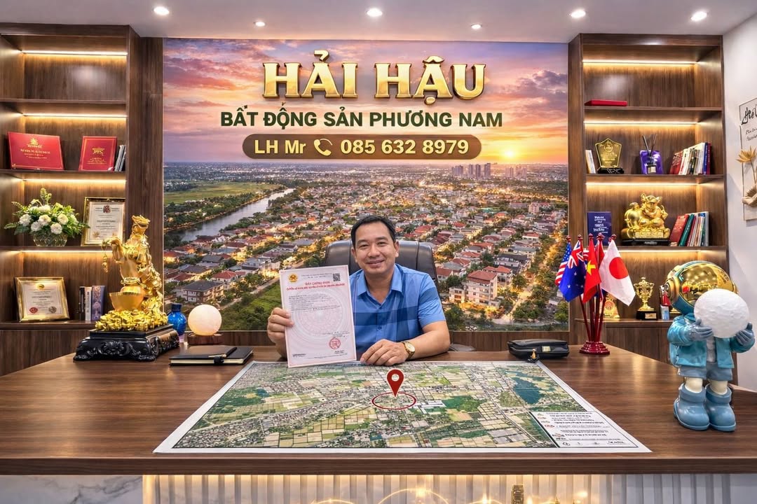 Đất Nền Hải Phương Nam Định - 112m² Lô Góc Hướng Nam - Cơ Hội Đầu Tư Vàng