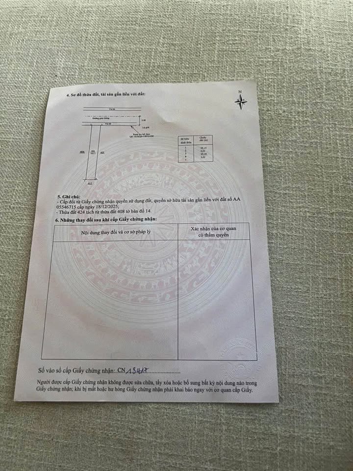 Đất nền F0 Hiệp An - Mặt tiền nhựa 165m² giá 3.2 tỷ - Sổ hồng thổ cư