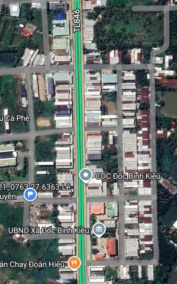 Bán Gấp Đất Góc 2 Mặt Tiền Xã Đốc Binh Kiều, Đồng Tháp - 75.6m²