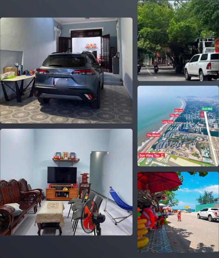 Nhà 200m² Nguyễn Hữu Cảnh, Vũng Tàu - 3PN, Sân Ô Tô, Gần Biển