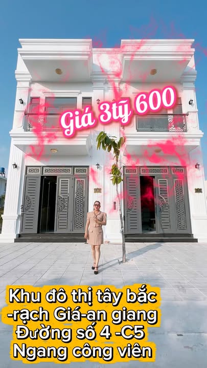 Nhà Mới Hoàn Thiện KĐT Tây Bắc Rạch Giá - 90m² Full Nội Thất, Giá 3.6 Tỷ