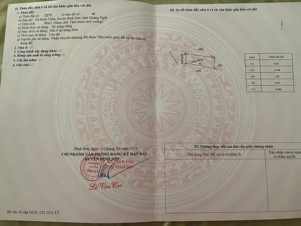 Đất Nền Bình Châu, Quảng Ngãi 80m² - Sổ Đỏ Sẵn Sàng - Giá Đầu Tư