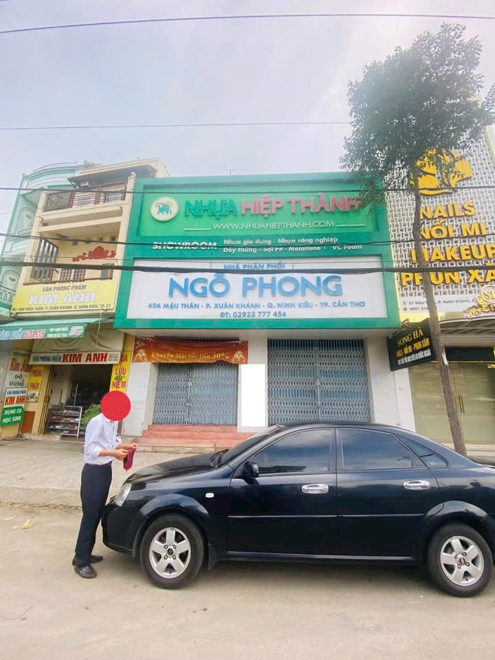 Nhà trệt lầu mặt tiền Mậu Thân, Cần Thơ - Ngang 9m, 32 triệu/tháng