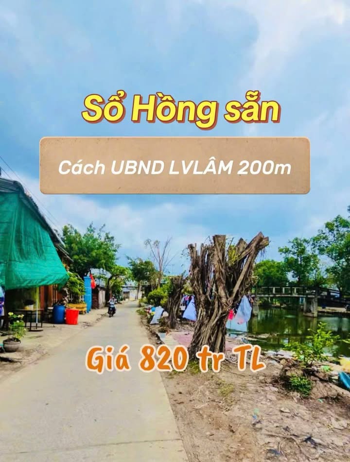 Bán Nền Thổ Cư 157.5m² Thị Trấn Cái Nước - View Kênh Rạch Rập, Giá 820 Triệu