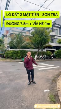 Đất Vàng Lô Góc Mặt Tiền Kinh Doanh - Ngũ Hành Sơn, Đà Nẵng 110m²