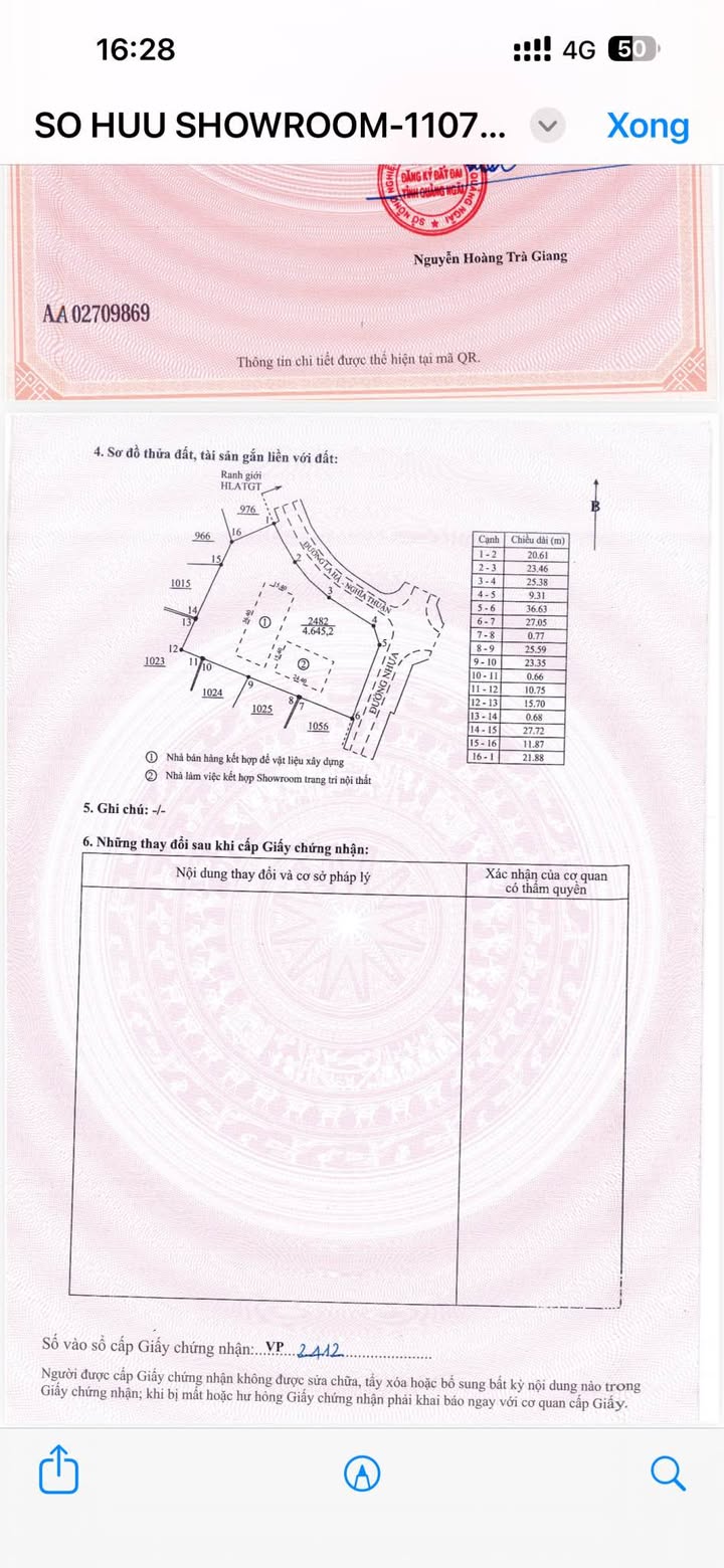 Đất Vườn Lô Góc 4645m² Mặt Tiền KDC Nghĩa Kỳ, Tư Nghĩa - Giá Tốt 14 Tỷ