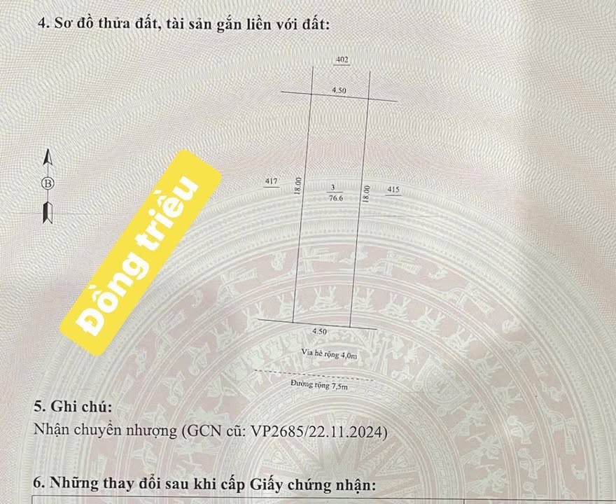 Đất nền Ngọc Châu, Hải Phòng - 76m² Sổ Hồng Vàng, Giá 3 Tỷ