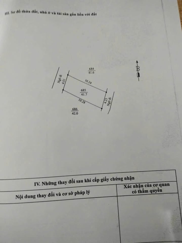 Đất nền 42m² Phố Cẩm Thượng, Hải Dương - 2 mặt ngõ, giá 1 tỷ XXX