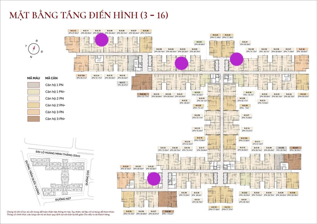Chung cư FPT Plaza 4 Đà Nẵng - 2PN 70m² Giá từ 3.2 tỷ