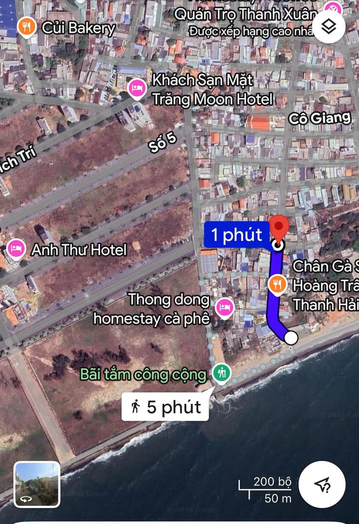 Đất nền 120m² Nguyễn Khuyến, Phan Thiết - Sát biển, giá 3.8 tỷ