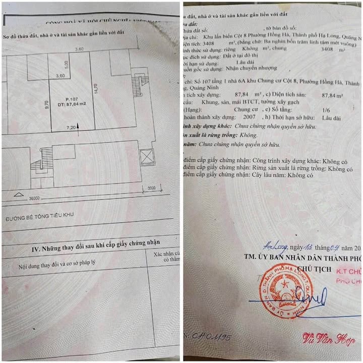 Mặt Tiền Kinh Doanh - Căn Chân Đế Chung Cư Hồng Hà 87.84m²