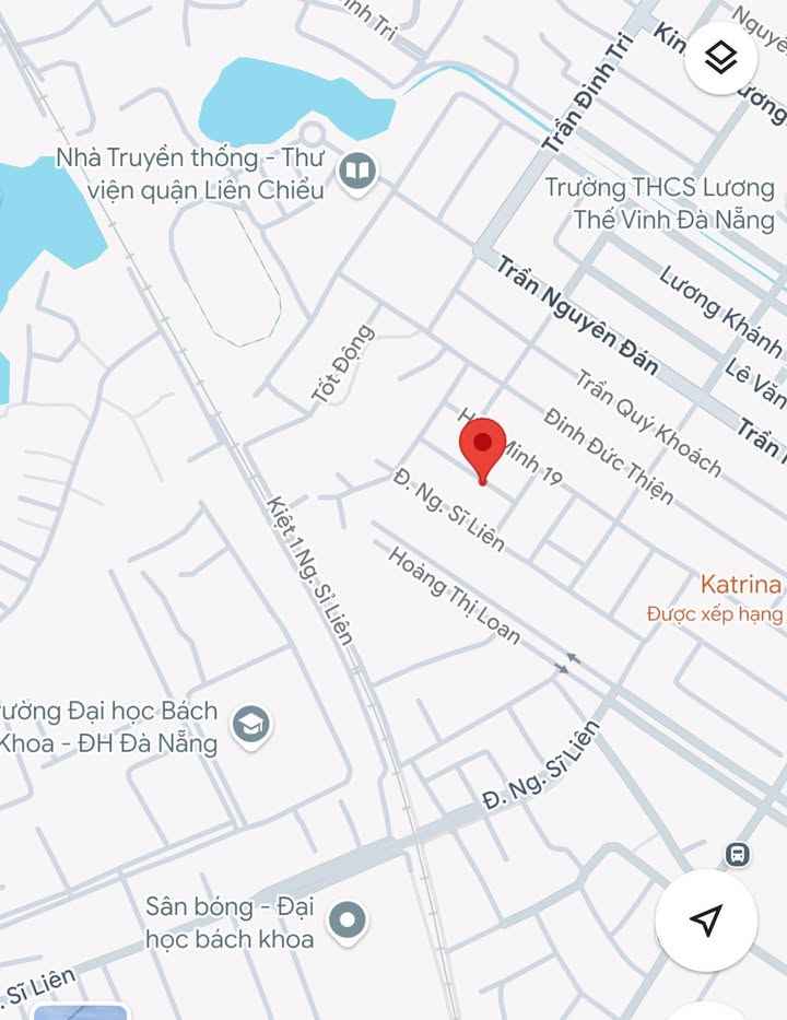 Đất nền Hòa Minh 19, Liên Chiểu - 100m², hướng Bắc - Sát trục Hoàng Thị Loan