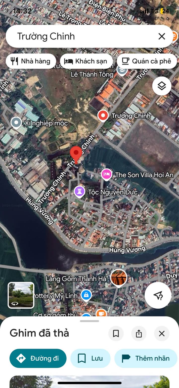 Bán Đất Mặt Tiền Trường Chinh, Hội An 200m² - Kinh doanh Đắc Lợi