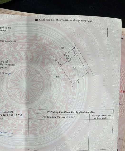 Đất nền 55m² đối diện Đấu giá Văn Quán, Thanh Oai - Giá đầu tư tốt