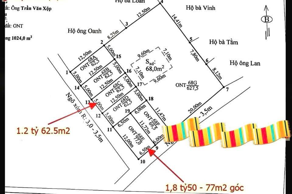 Đất nền Nam Triệu, Hải Phòng - Sổ đỏ từng lô, giá chỉ từ 1.2 tỷ/lô